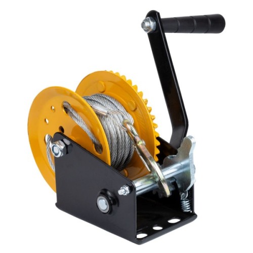 Лебідка Sigma ручна барабанна, сталевий трос 10мx5мм, 550кг (6134011)