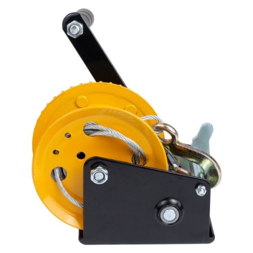 Лебідка Sigma ручна барабанна, сталевий трос 10мx5мм, 550кг (6134011)