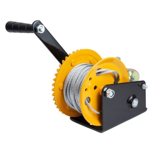 Лебідка Sigma ручна барабанна, сталевий трос 10мx5мм, 550кг (6134011)