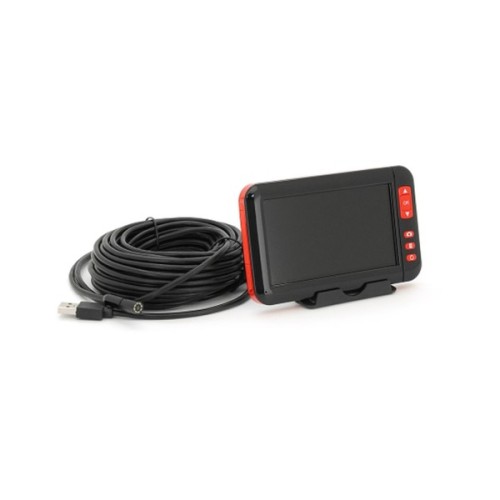 Інспекційна камера Voltronic міні камера 8 mm, LCD дисплей-4.3 дюйми, підсвічування 8 світлодіодів, довжина кабелю 10м (YT-En-2SW+W)