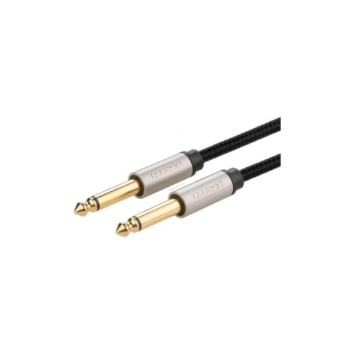 Кабель мультимедійний 6.35mm M to 6.35mm M 3.0m AV128 gray Ugreen (10639)