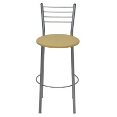 Барний стілець Примтекс плюс барный 1022 Hoker alum S-64 Beige (1022 HOKER alum S-64)
