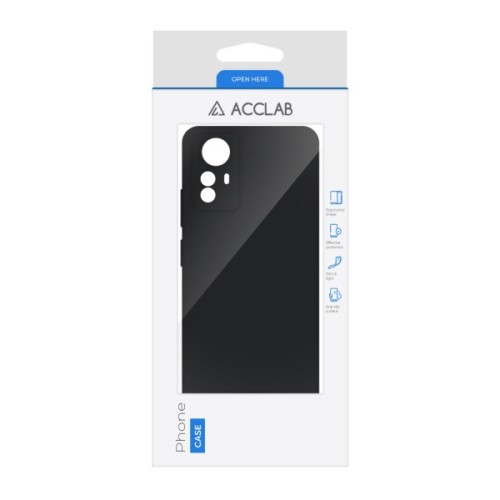 Чохол до мобільного телефона ACCLAB SoftShell Xiaomi Redmi Note 12S Black (1283126587412)