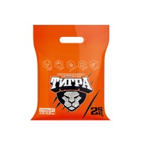 Наповнювач для туалету Тигра Натуральний бентонітовий 2.5 кг (середня гранула 1.5-2.5 мм) (5205)