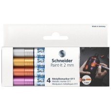 Набір маркерів Schneider металік Paint-It 2,0 мм 4 шт (ML01111501)