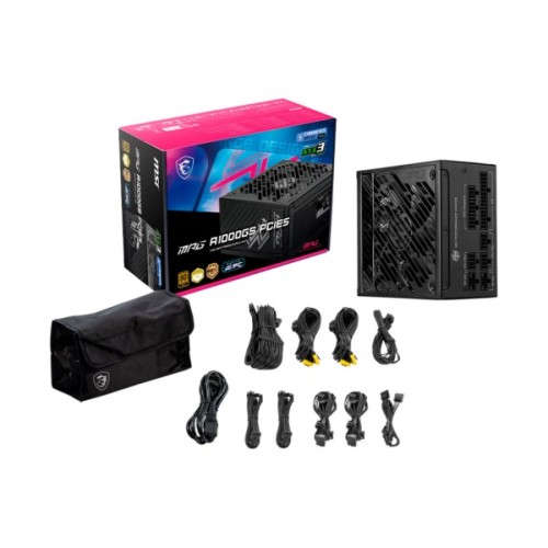 Блок живлення MSI 1000W (MPG A1000GS PCIE5)