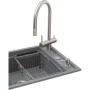 Мийка кухонна GRANADO Royal Estella grafito (+ подрібнювач Algar 1000 + змішувач Ferrol inox + дозатор Redondo inox + (ksg0309)