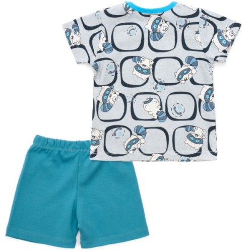 Піжама дитяча Breeze трикотажна (18609-80B-gray)