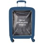 Валіза Semi Line Прозора панель 20" S Синя (T5474-4)