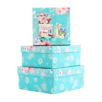 Подарункова коробка Buromax 3 шт з глітером (BM.233317)
