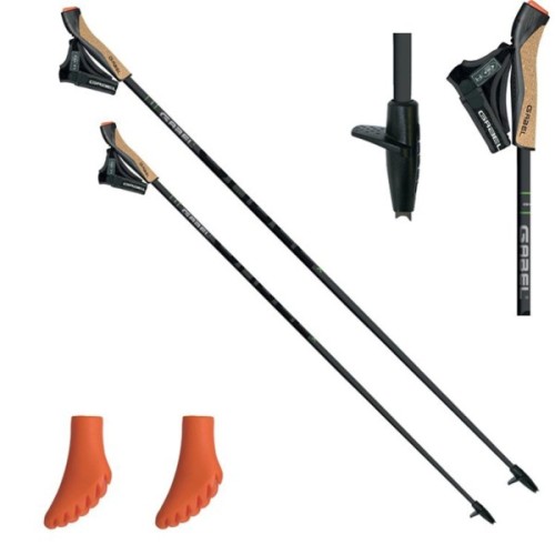 Палиці для скандинавської ходи Gabel X-5 Black 125 (7009351141250) (DAS303986)