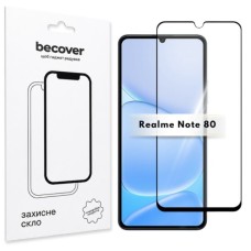 Скло захисне BeCover Realme Note 80 Black (716180)