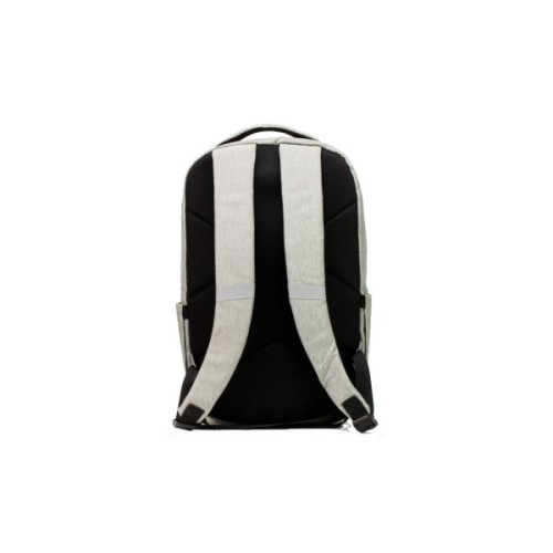 Рюкзак шкільний Optima 17.5" USB Techno чоловічий 0.7 кг 16-25 л Світло-сірий з виділеними елементами (O97590-03)