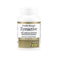 Вітамінно-мінеральний комплекс Natural Factors Ферменти подвійної концентрації, Zymactive, Double Strength, 30 табле (NFS-01752)