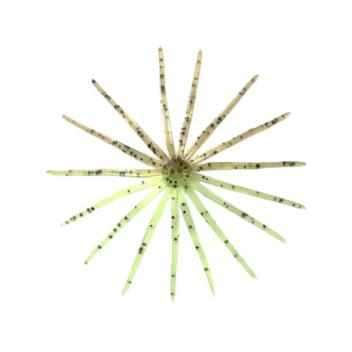 Силікон рибальський Keitech Little Spider 2" (8 шт/уп) PAL01 Chartreuse Red Flk (1551.11.75)