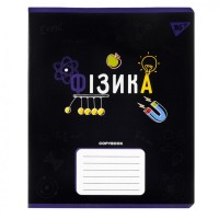 Зошит Yes предметний ФІЗИКА Black 48 аркушів, клітинка (767460)