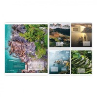 Зошит Yes Travel line А5 48 аркушів лінія (768823)
