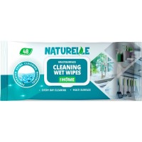 Серветки для прибирання Naturelle Вологі Універсальні 48 шт. (4820207590670)