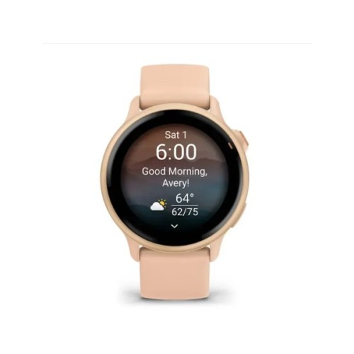 Смарт-годинник Garmin vivoactive 6, Pink Dawn/P. Dawn Metallic, GPS смарт-годинник (010-02985-03)