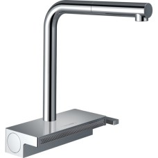 Змішувач Hansgrohe Aquno Select M81 , 21 см, хром (73836000)