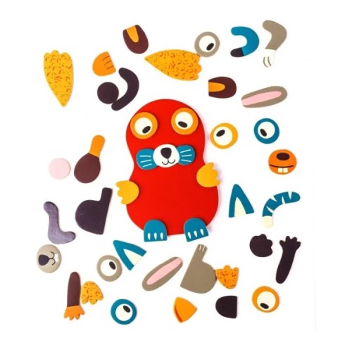 Розвиваюча іграшка Djeco Магнітна гра Тварини (DJ03085)