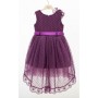 Плаття дитяче Tivido святковий з прикрасою (1865-98G-purple)