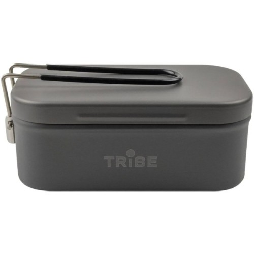 Миска туристична Tribe Lunch Box Alu T-FG-0016-grey, , шт (T-FG-0016-grey)