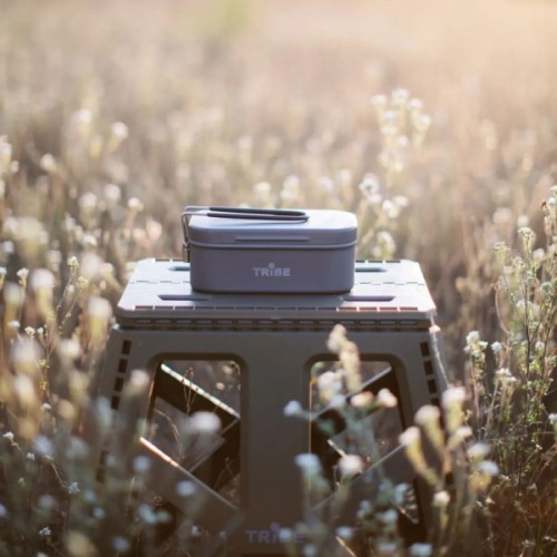 Миска туристична Tribe Lunch Box Alu T-FG-0016-grey, , шт (T-FG-0016-grey)