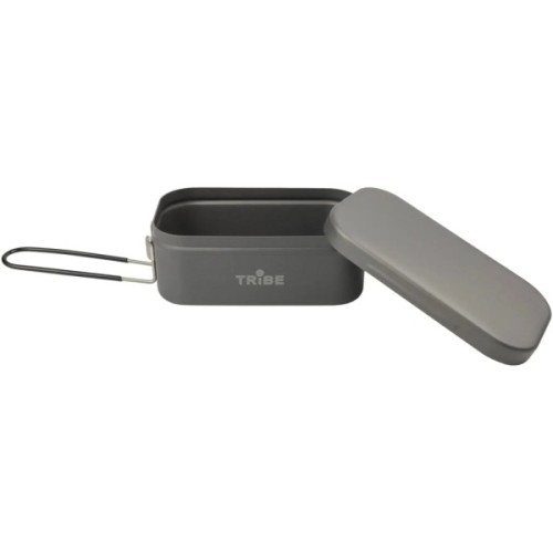 Миска туристична Tribe Lunch Box Alu T-FG-0016-grey, , шт (T-FG-0016-grey)