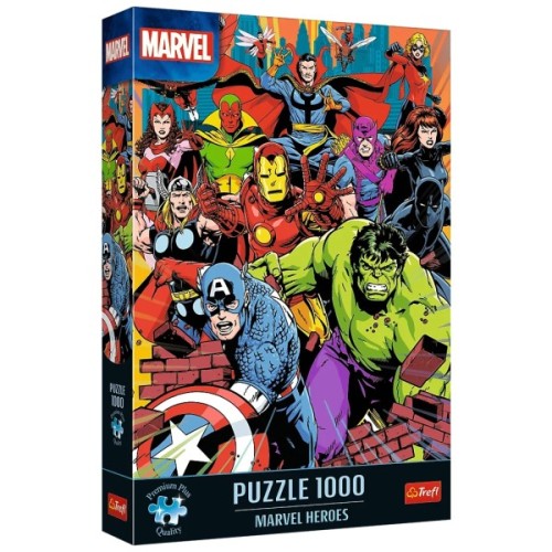 Пазл Trefl Marvel Heroes Герої 1000 елементів (5900511108811)