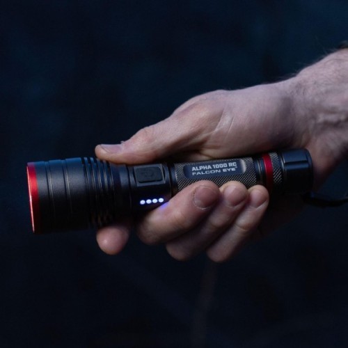 Ліхтар Falcon Eye тактичний Alpha 1000 RC (1000 Lm) Focus Rechargeable Type-C (FHH0122) (DAS303957)