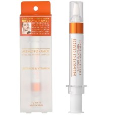 Сироватка для обличчя Kor Japan Memoto Omoi Retinol & Vitamin Eyes Essence Для зони навколо очей з ретинолом і вітамінами 11 г (4571365223206) Сироватка для обличчя Kor Japan Memoto Omoi Retinol & Vitamin Eyes Essence Для зони навколо очей з ретинолом і вітамінами 11 г (4571365223206)