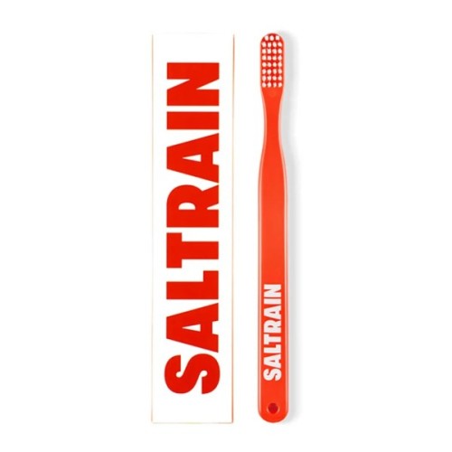 Зубна щітка Saltrain М'яка Червона з білим (8809552278101)