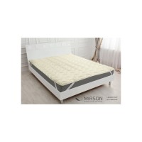 Наматрацник MirSon Eco Light №1723 Bamboo Air-line на резинці по кутках Pink 70x130 см (2200002890373)