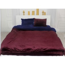Постільна білизна MirSon Велюр Winter Frost 28-0006 + 28-0002 Primula Velvet 175х210 (2200004007038)
