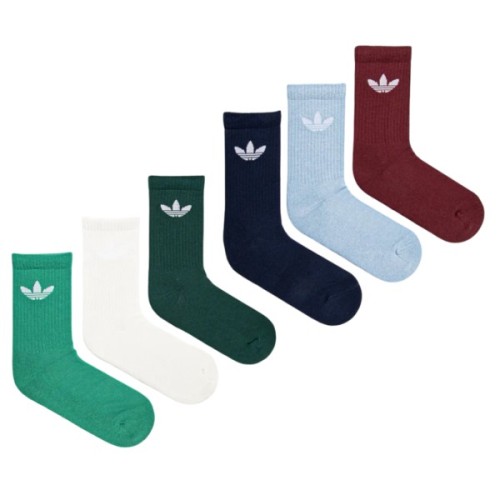 Шкарпетки Adidas TR Crew S JI9504 6P мультиколор XL (46-48) (4067905450831)