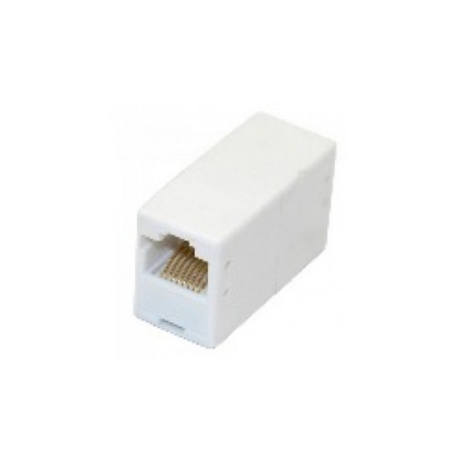 Зрощувач Merlion 1+1 RJ45 UTP 5e, White (00190 / 11445)
