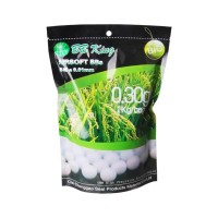 Страйкбольні кульки BB King Biogradable 6 мм 0,30 г 1кг/уп (1401.00.10)
