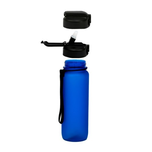 Пляшка для води Line Art Grassa 800 мл синій (60014318LA-03)