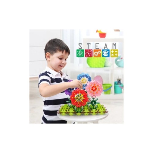 Конструктор Picasso Tiles 3D Construction Building Set 600 деталей (817338022693)