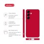 Чохол до мобільного телефона Intaleo Silicone Samsung Galaxy S25 Plus Red (1283126616884)
