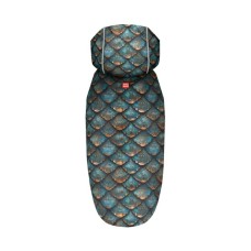 Дощовик для тварин WAUDOG Clothes з капюшоном "Луска" M (357-0179)