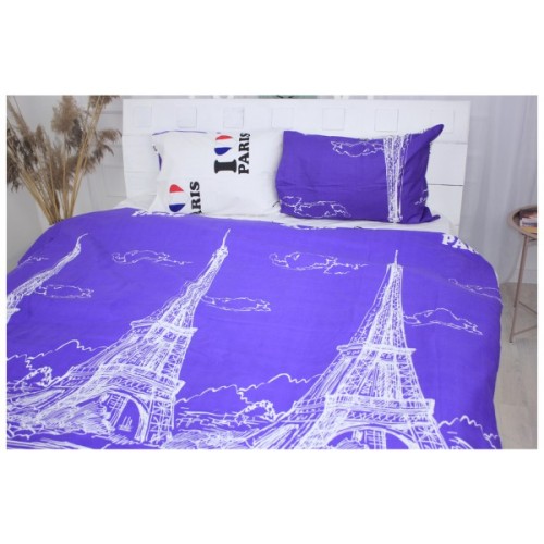 Постільна білизна MirSon Бязь Premium 19-0426 Fucsia 143х210х2 (2200001163157)