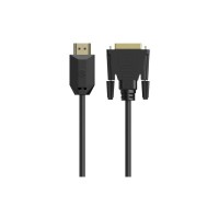 Кабель мультимедійний HDMI M to DVI M 2.0m 4K60Hz HP (HP_DHC-HD05-02M)